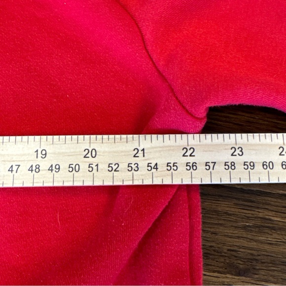 Kelloggs Cheez It Pullover  Sweatshirt Mens Size L Red Embroidered Official Logo - Picture 6 of 13